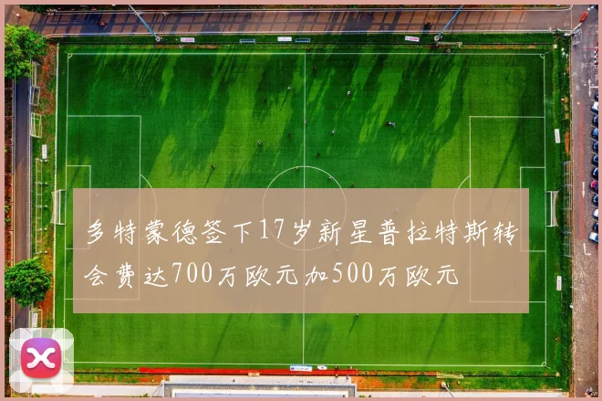 多特蒙德签下17岁新星普拉特斯转会费达700万欧元加500万欧元